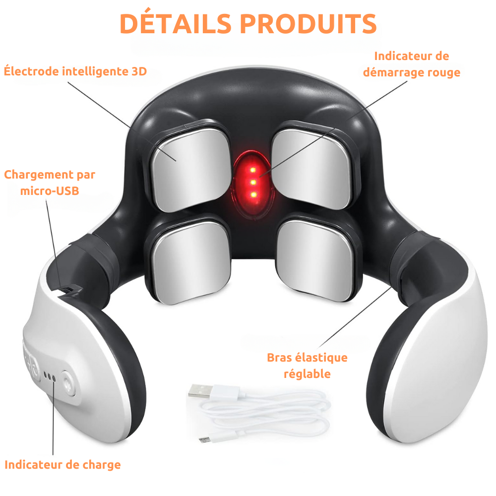 ApaisaNuque — Masseur Électrique Nuque & Dos