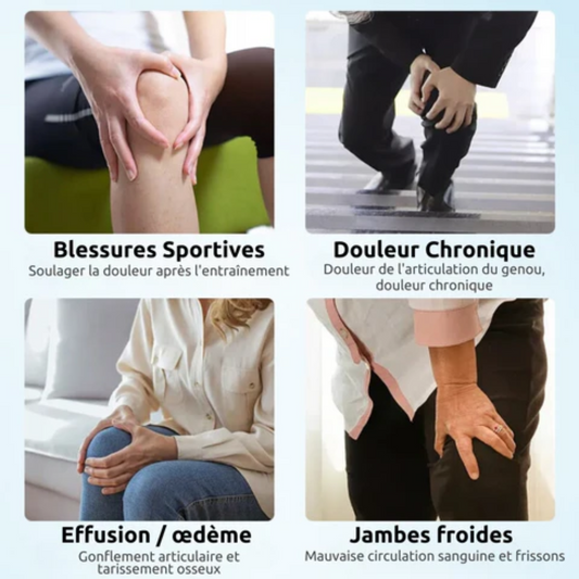 JointEase Pro — Masseur Vibrant Genou & Jambe